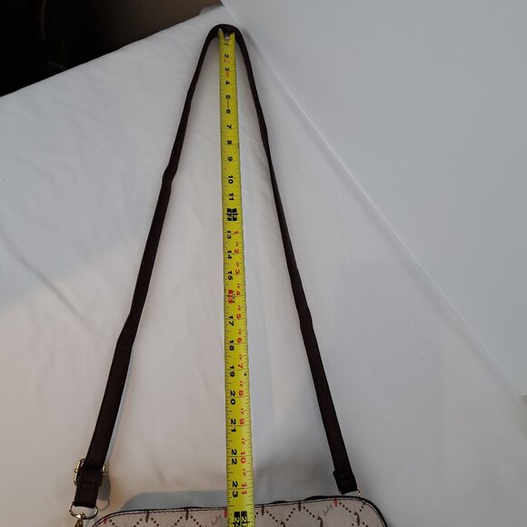 Baby Phat Cat Pattern Vegan Leather Multi Section Bag - Picture 15 of 16